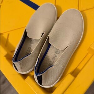 Rothy's Beige Slip-On Sneakers